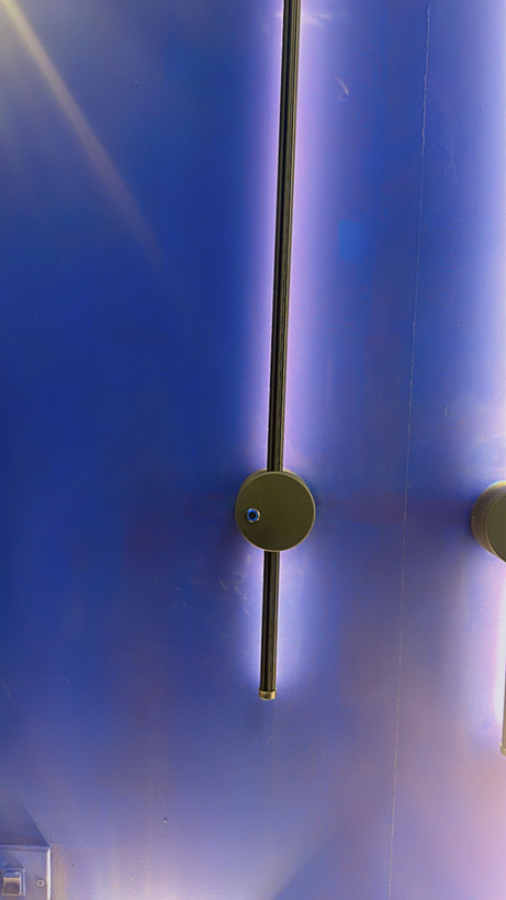 چراغ دکوراتیو خطی شمشیری سنسوردار ۵۰ سانتی